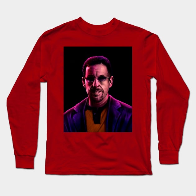 Uncut Gems Variant Long Sleeve T-Shirt by AlbertColladoArt